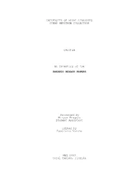 University of Miami Libraries Cuban Heritage Collection