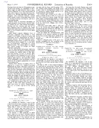 CONGRESSIONAL RECORD— Extensions of Remarks E869 HON