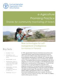 E-Agriculture Promising Practice: Drones for Community Monitoring Of