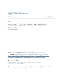Preacher's Magazine Volume 03 Number 05 J