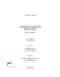 Technical Report Archaeological