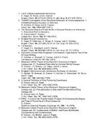 Annulene, E. Vogel, W. Sturm, and D. Cremer, Angew. Chem. 82, 513-514 (1970); Int