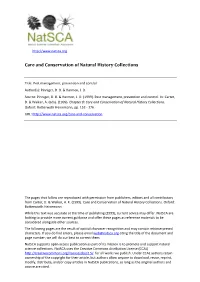 Chapter 8: Pest Management, Prevention and Control