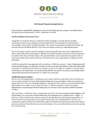 2019 Program Report