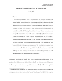 Charity and Error-Theoretic Nominalism Hemsideversion