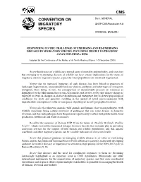 Cms Convention on Migratory Species