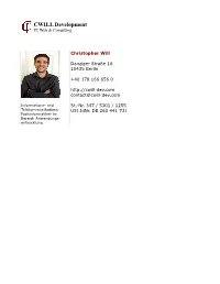 CWILL Development IT, Web & Consulting