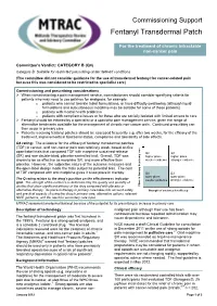 Fentanyl Transdermal Patch