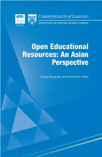 Open Educational Resources