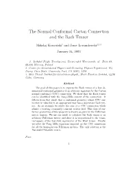 The Normal Conformal Cartan Connection and the Bach Tensor