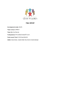 Chain Reaction Final Report