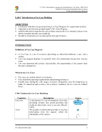 Lab 002 – Use Case Modeling.Pdf