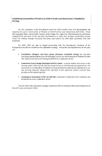 On Child-Friendly Local Governance: a Replication