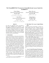 The Trustedbsd MAC Framework