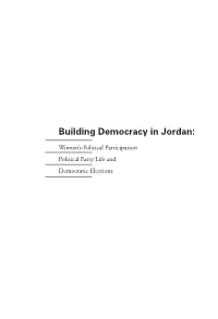 Building Democracy in Jordan