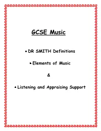 Elements of Music