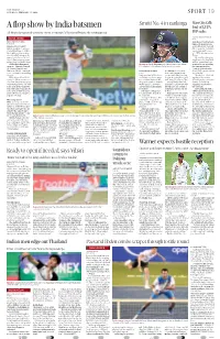 SPORT Warner Expects Hostile Reception Ready to Open If Needed