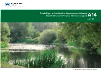 Cambridge to Huntingdon Improvement Scheme Preliminary Environmental Information Report April 2014