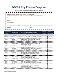 OSCPA Key Contact