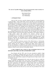 The Current Argentine Inflation. the Need of an Heterodox Vision to Analyse Its Causes and Specificities
