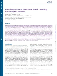 Assessing the State of Substitution Models Describing Noncoding RNA Evolution