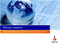 Money Creation