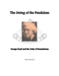 The Swing of the Pendulum