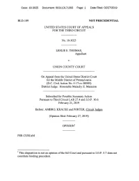 Bld-109 Not Precedential United States Court of Appeals for the Third Circuit