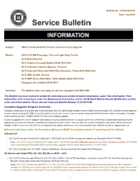 Canadian Upgrade Program Overview Canadian Wireless Service Providers Plan to Decommission Their 2G Code Division Multiple Access (CDMA) Network Through 2015