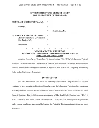 Case 1:20-Cv-01253-ELH Document 2-1 Filed 05/19/20 Page 1 of 20