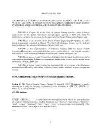 Ordinance No. 2629: Chapter 99