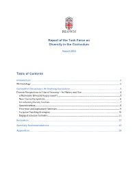 Task Force-Diversity in Curriculum-September-2016