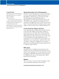 Color Management Is an Extract from Martin Published by Focal Press, an Imprint of Evening’S Forthcoming Book: Adobe Photoshop CS for Harcourt Education