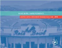 Rose Bowl Improvements