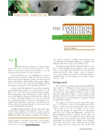 The Evolution Solution : Teaching Evolution Without Conflict