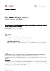 University of Groningen Seismic Shift. with David Lachapelle in The