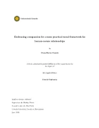 Embracing Compassion for a More Practical Moral Framework for Human-Nature Relationships