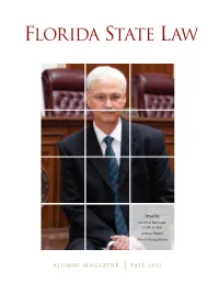 Fall 2012 Florida State Law Magazine