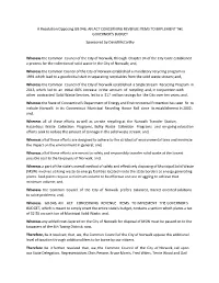 Resolution Opposing GB 946, an ACT CONCERNING REVENUE ITEMS to IMPLEMENT the GOVERNOR's BUDGET