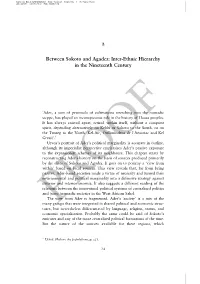 Between Sokoto and Agadez: Inter-Ethnic Hierarchy in the Nineteenth Century