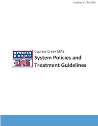Protocols/Treatment Guidelines