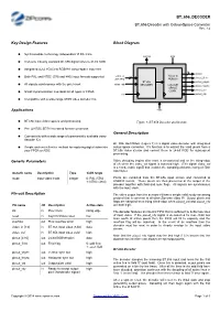 BT 656 DECODER BT.656 Decoder with Colour-Space Converter Key
