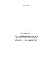 Trade Mark Inter Partes Decision (O/279/06)