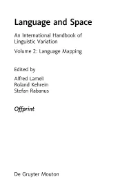 Language and Space