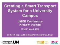 Launch of Smart Mobility Research Unit