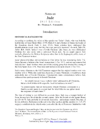 Notes on Introduction