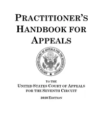 Practitioner's Handbook for Appeals