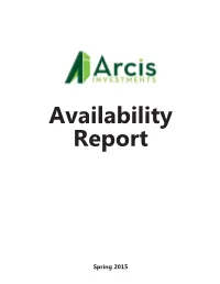 Availability Report