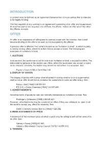 Introduction Offer