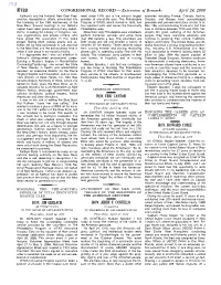 CONGRESSIONAL RECORD— Extensions of Remarks E722 HON